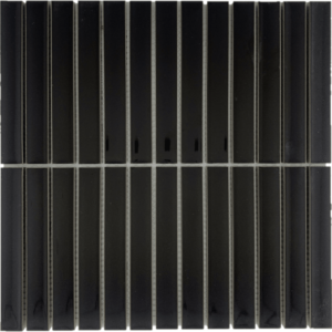 Concave Black Stack Gloss Tile for Australian Spaces