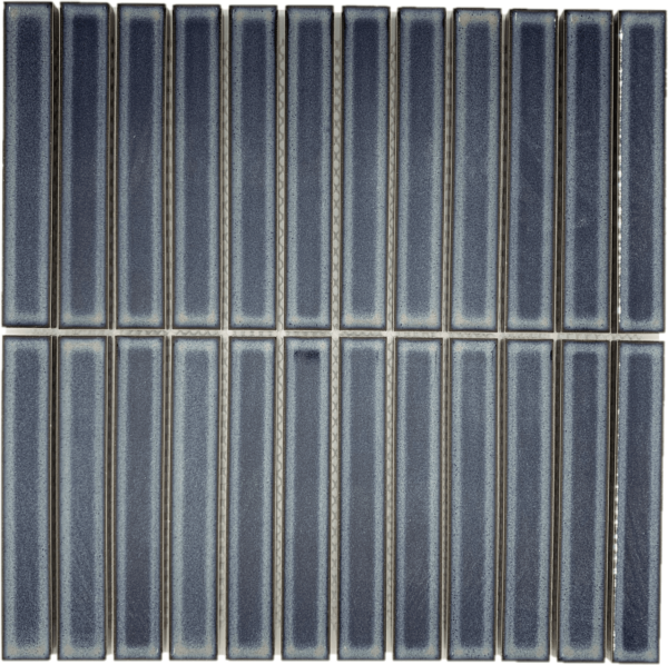 Concave Blue Stack Gloss Tile for Australian Spaces