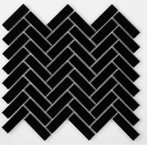 herringbone black